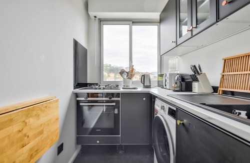 Saint-Sylvestre Apartamento | Modern T2 with balcony overlooking the city in Haut Nice