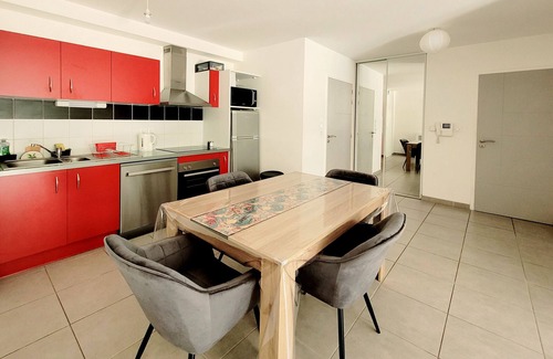 La Jetee Apartamento | Canet-en-Roussillon - T3 moderno con piscina, garaje y cerca de la playa