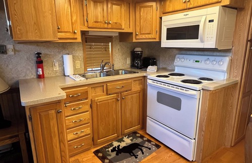 Almont Cabina | Modern "Tiny Home" Style Cabin on Taylor River with Private Fishing Access