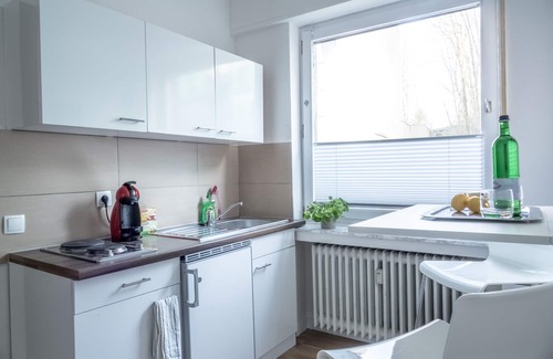 Grifflenberg Apartamento | Modern university/business apartment near HBF & Stadthalle