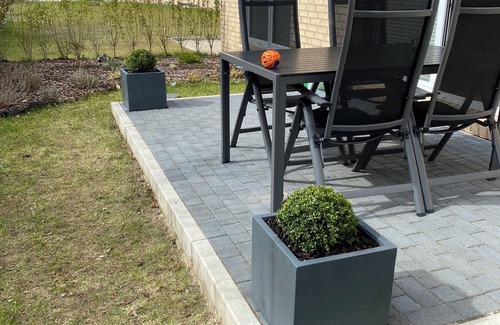 Timmendorfer Strand Apartamento | Modern vacation apartment "Bikini Bottom" with garden. Dogs welcome!