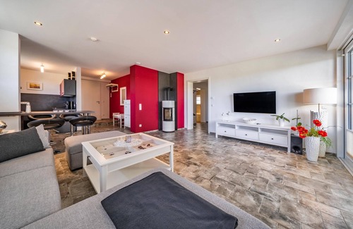 Graal Mueritz Apartamento | Modern vacation apartment with fireplace close to the beach