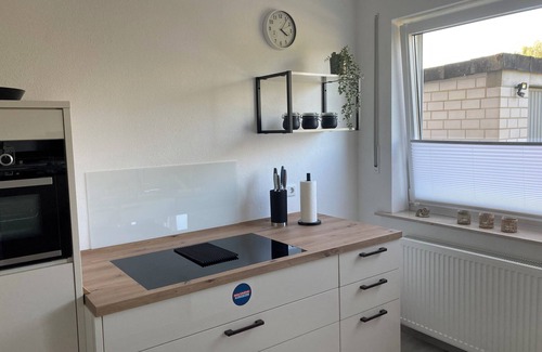 Warburg Apartamento | Modern vacation apartment "Diemelaue" located on the Diemel, own garden seating area