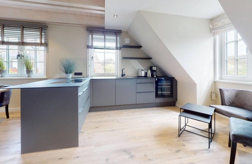 Hornum Apartamento | Modern vacation apartment for 6 people with sauna and balcony in Hörnum