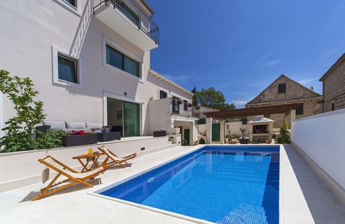 Povlja Villa | Villa increíble con piscina en Povlja