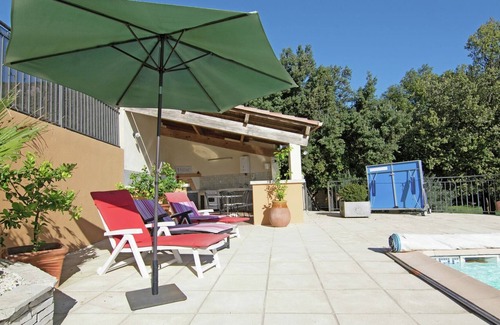 Ledenon Villa | Villa moderna con piscina privada en Lédenon