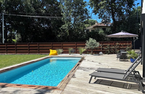 Gragnague Casa | Modern villa with swimming pool, quiet location near Toulouse