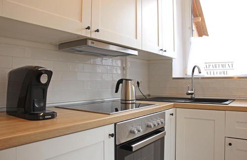 Region Hannover District Apartamento | Moderne 1-Zimmer Wohnung mit Terasse, Küche, Bad mit Dusche, TV & WIFI