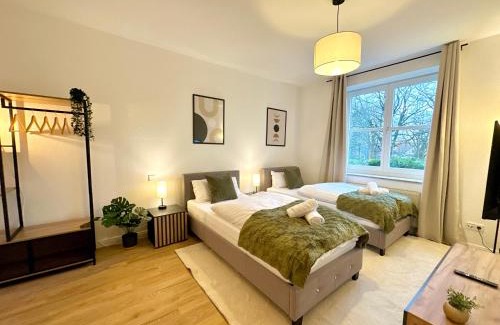 Norderstedt Apartamento | Moderne 2-Zimmer-Whg - Nähe Bahnhof mit Balkon und Stellplatz - 2 Smart-TV
