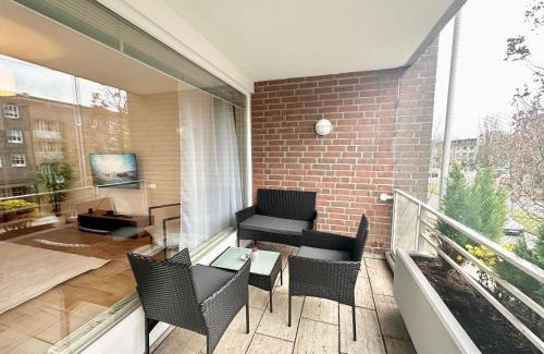 Norderstedt Apartamento | Moderne 2-Zimmer-Whg - Nähe Bahnhof mit Balkon und Stellplatz - 2 Smart-TV