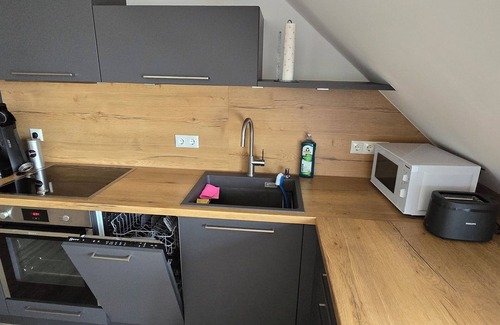 Gunzenhausen Apartamento | Moderne 3 Zimmer Wohnung Panorama mit Großem Balkon für 4P. + Wifi und Parkplatz