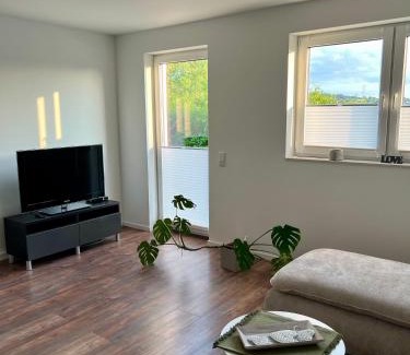 Uffeln Apartamento | Moderne Doppelhaushälfte mit Ausblick auf Vlotho