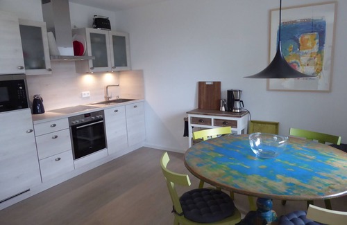 Wieck auf dem Darss Apartamento | Moderne Ferienwohnung "auerhahn" mit Boddenblick für 3 Personen