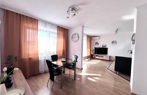 Dinslaken Apartamento | Moderne, helle Wohnung mit Terasse 15min bis OB Centro, Klimaanlage