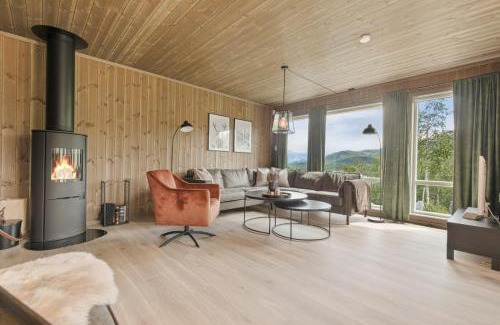 Sykkylven Casa | Moderne hytte på Fjellsætra med Jacuzzi