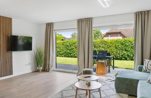 Westerdeichstrich Apartamento | Moderne KüstenHyggen mit Garten&Parkplatz - Hermannliving