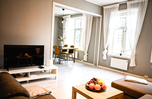 Trondheim Apartamento | Moderne leilighet ved Solsiden i Trondheim