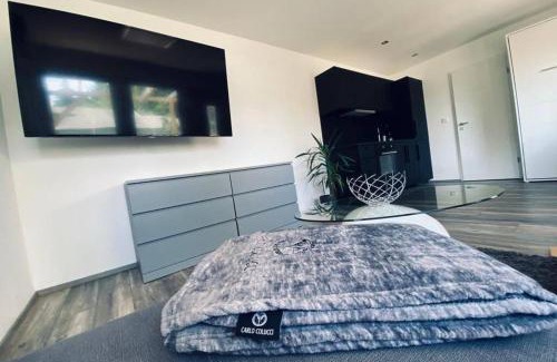 Rheinsberg Casa | Moderner Einraumbungalow auf eigenem Grundstück