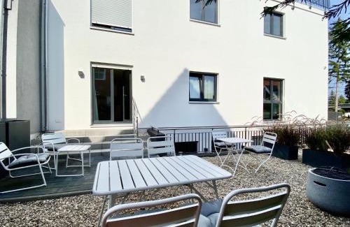 Lichterfelde Apartamento | modernes Apartment, Terrasse und Garten am Lilienthalpark im Südwesten Berlins