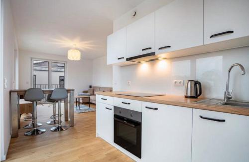 Greifswald Apartamento | Modernes und wunderschönes Loft mit Terrasse und Stadtblick in Greifswald