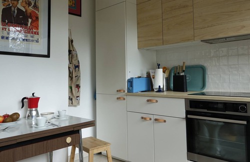 Chaville Casa | Casa modernista con jardín cerca de París y Versalles.