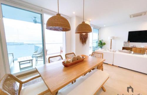 Papare Apartamento | Moderno 3 hab con la mejor Vista en playa dormida Santa Marta
