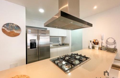 Papare Apartamento | Moderno 3 hab con la mejor Vista en playa dormida Santa Marta