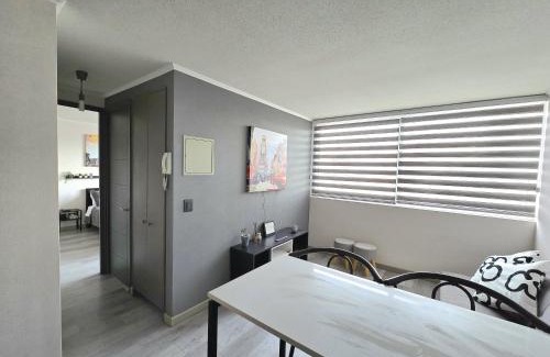 San Miguel Apartamento | Moderno apartamento full equipado, estacionamiento privado y cercano al metro