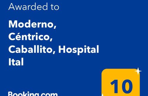 Caballito Apartamento | Moderno, Céntrico, Caballito, Hospital Ital