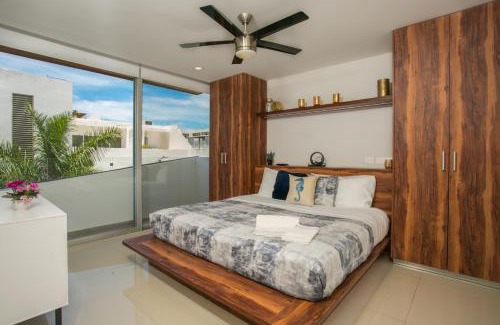 Luis Donaldo Colosio Apartamento | Moderno departamento cerca de la playa y la 5 Ave