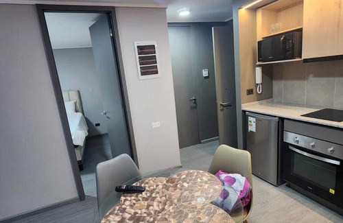Downtown Santiago Casa | DEPARTAMENTO MODERNO, COMODO Y TRANQUILO CERCANO A MOVISTAR ARENA, FANTASILANDIA