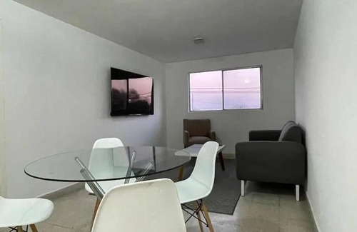 Naucalpan Apartamento | Moderno Departamento En Satelite-echegaray Con Estacionamiento Wifi Servicio