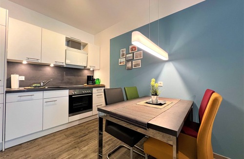 Dangast Apartamento | Aquí se creó un lugar que lo invita a relajarse y sentirse bien.