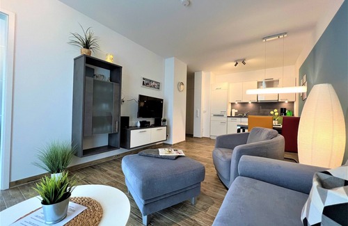 Dangast Apartamento | Aquí se creó un lugar que lo invita a relajarse y sentirse bien.