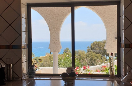 Ventanicas-El Cantal Casa | Mojacar - Villa de carácter 2 dormitorios grandes. Una vista impresionante.
