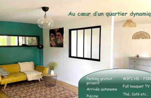 Pont des Demoiselles-Montaudran-La Terrasse Apartamento | Mon cocoon toulousain cosy appartement idéalement situé