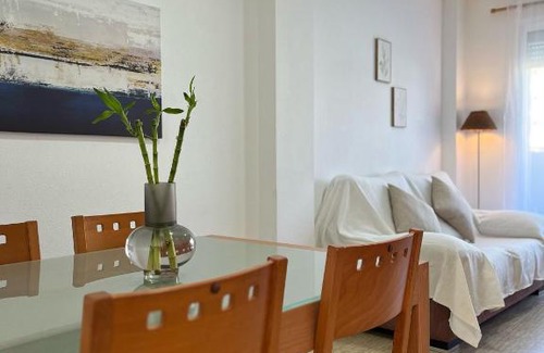 El Grau de Moncofa Apartamento | Moncofar Beach II a un paso del mediterraneo en esta propiedad ibicenca