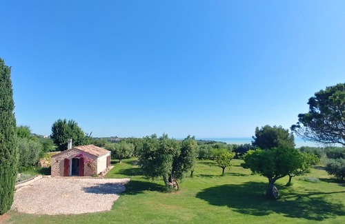 San Savino Cabaña | Mondomini - Encantadora casa de campo con vista al mar