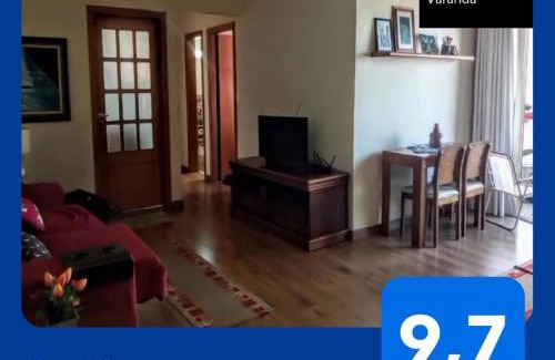 Mongagua Apartamento | Mongaguá - Pé na Areia - 2 Quartos - 6 pessoas