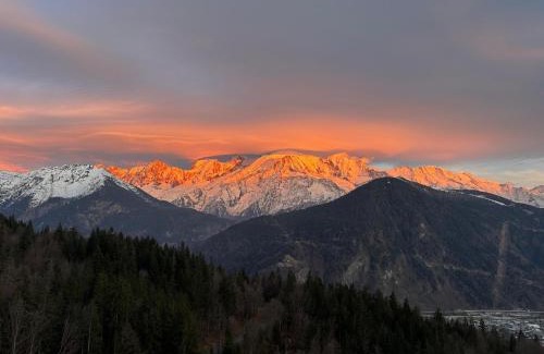 Plateau-d'Assy Apartamento | Mont Blanc view on a 40m2 Terrace