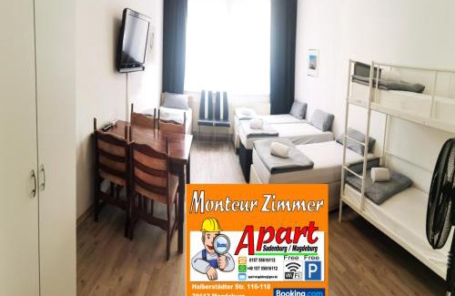Sudenburg Apartamento | Monteur Apart Zimmer