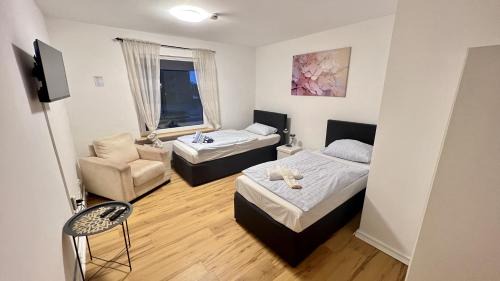 Brunsbuttel Apartamento | Monteurwohnung Brunsbüttel zentrale Lage mit Parkplatz & Schleusenblick
