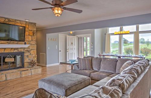 Mill Springs Casa | Monticello Home with Multi-Level Deck on 2 Acres!