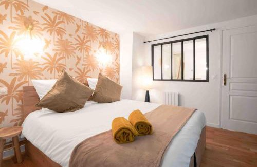 Quartier de Rochechouart Apartamento | MONTMARTRE Sacré-Coeur, appartement jardin 6 à 8P