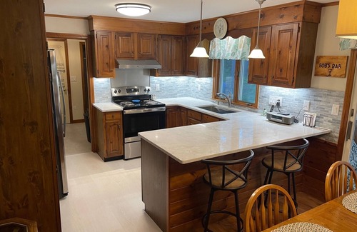 Moody Casa | Moody Beach is only a 1/2 mi walk away! Located in a Quiet Neighborhood.