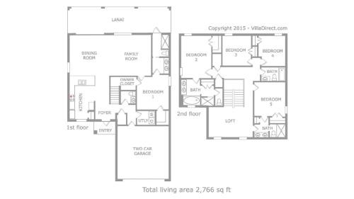 Davenport Casa | Moonlight Ridge - 5 bed ChampionsGate Resort pool home