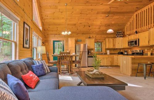 Lake Lure Casa | Moonshine Manor Cabin with Hot Tub, Near Lake Lure