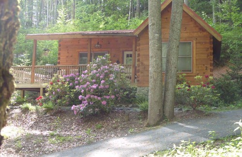 Waynesville Cabina | Moose Crossing Log Cabins, Waynesville N C 1/2 milla hasta Blue Ridge Pkwy.