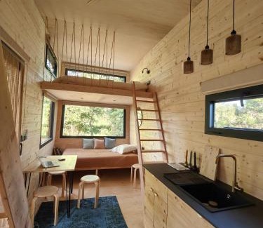 Saint-Jacques-d'Ambur Chalet De Esquí | Moose home Tiny house AMBUR