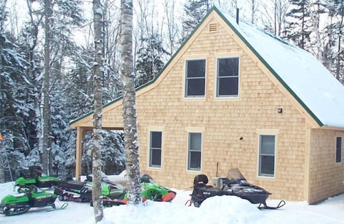 Rockwood Cabina | Acceso a río Moose Moosehead lago Escape-